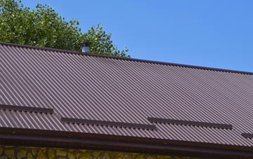 typical Portavogie corrugated roof uses
